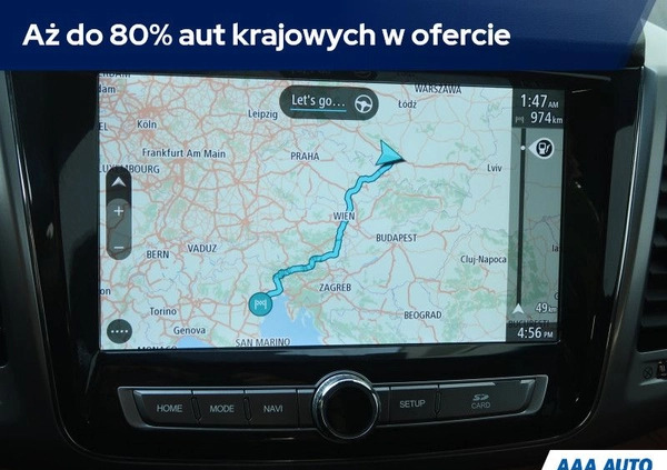 SsangYong REXTON cena 126000 przebieg: 74112, rok produkcji 2019 z Piastów małe 436